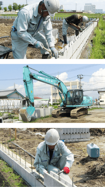 土木工事の仕事について